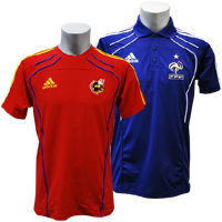 サッカー ナショナルチーム Tシャツ＆ポロシャツ - 

ファッショナブルな人気代表チームのTシャツ＆ポロシャツ！！