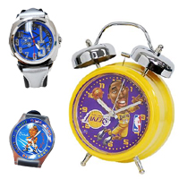NBA 目覚まし時計＆腕時計 - 

部屋のインテリアにぴったりのNBA時計！！