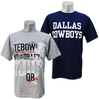 NFL 買付けTシャツ - 

ティム・ティーボウ、ドラフト記念Tシャツ！！