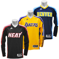 NBA オンコート ロングスリーブ シューティングシャツ 10-11 - 

選手仕様の大人気アパレル！！