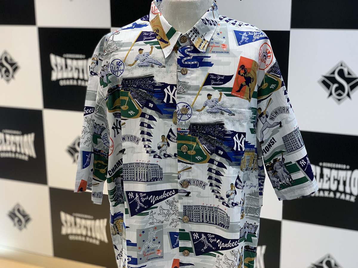レインスプーナーアロハならMLBヤンキースシャツが熱い！！ - 大阪店 